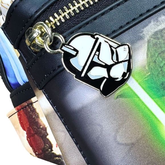 Loungefly x Star Wars Episode II Attack of the Clones Mini Backpack 10”x9”x4.5” - Picture 9 of 9